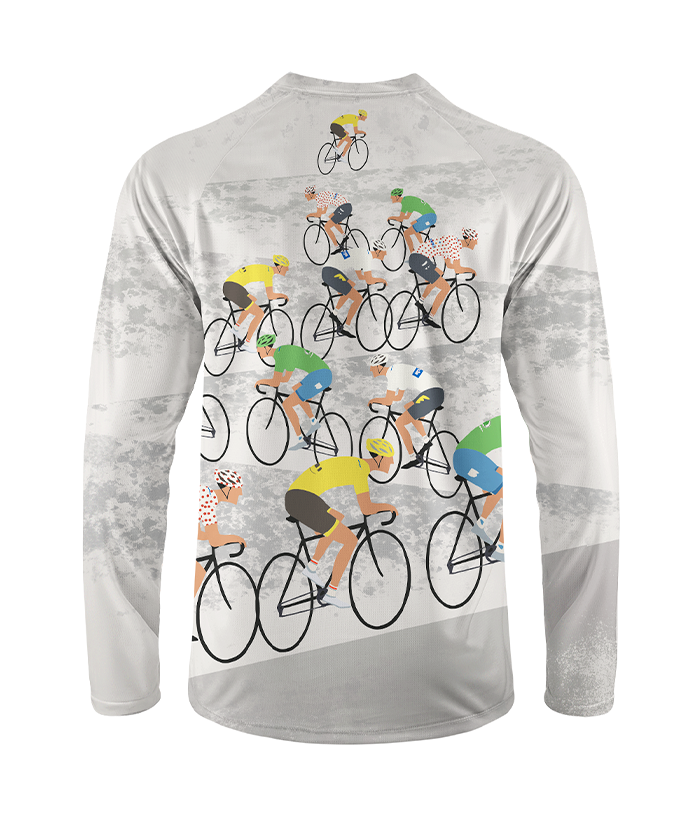 Orionride Go To The Competition Long Sleeve Downhill Jersey