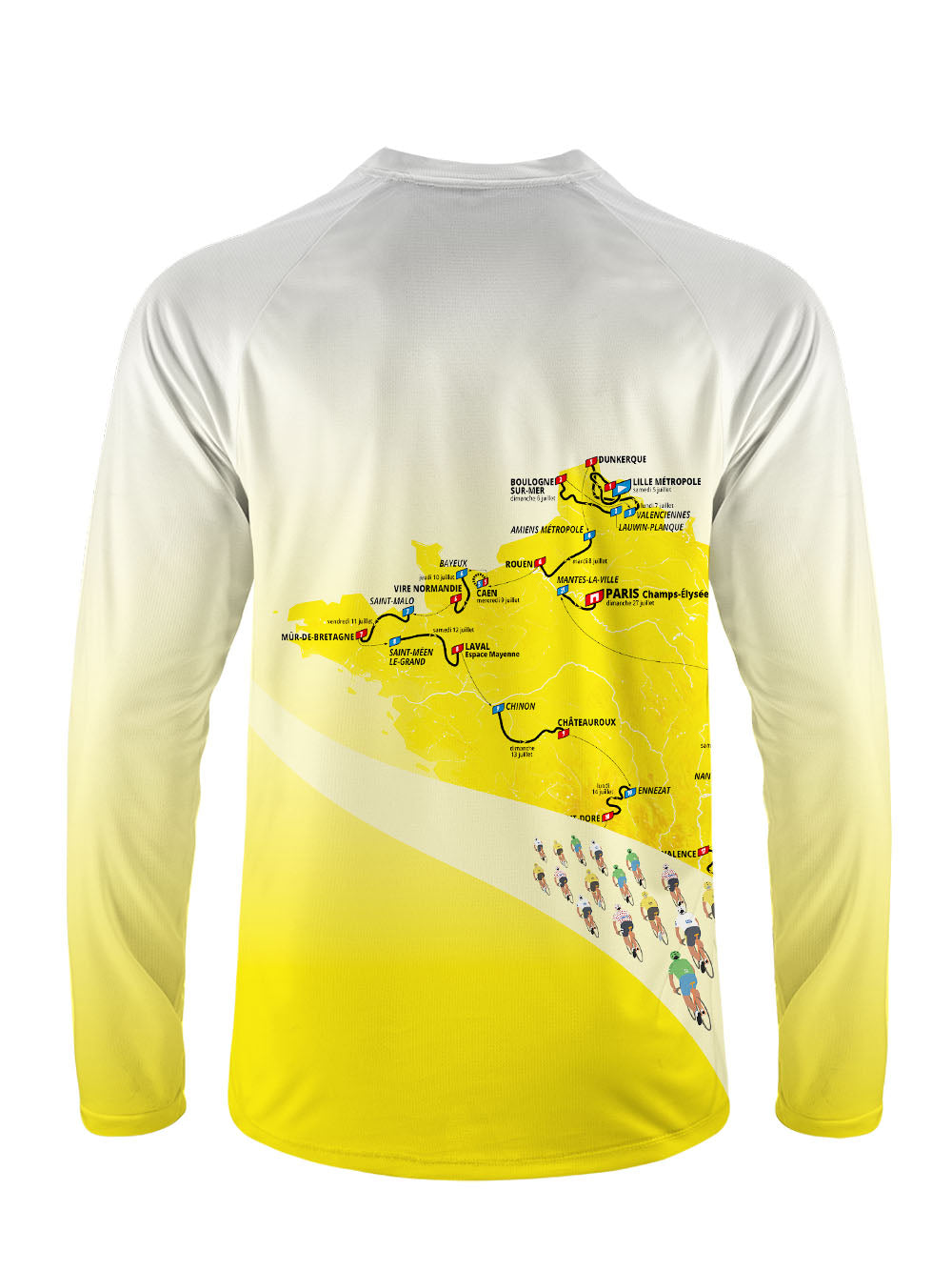 Orionride Race Route Long Sleeve Downhill Jersey