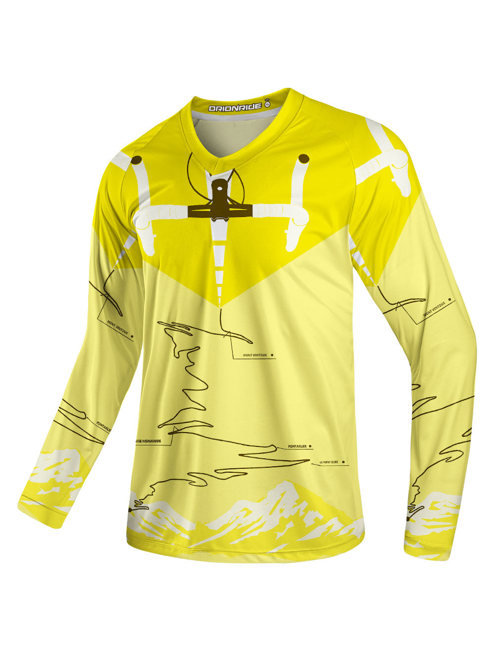 Orionride Roadmap Long Sleeve Downhill Jersey