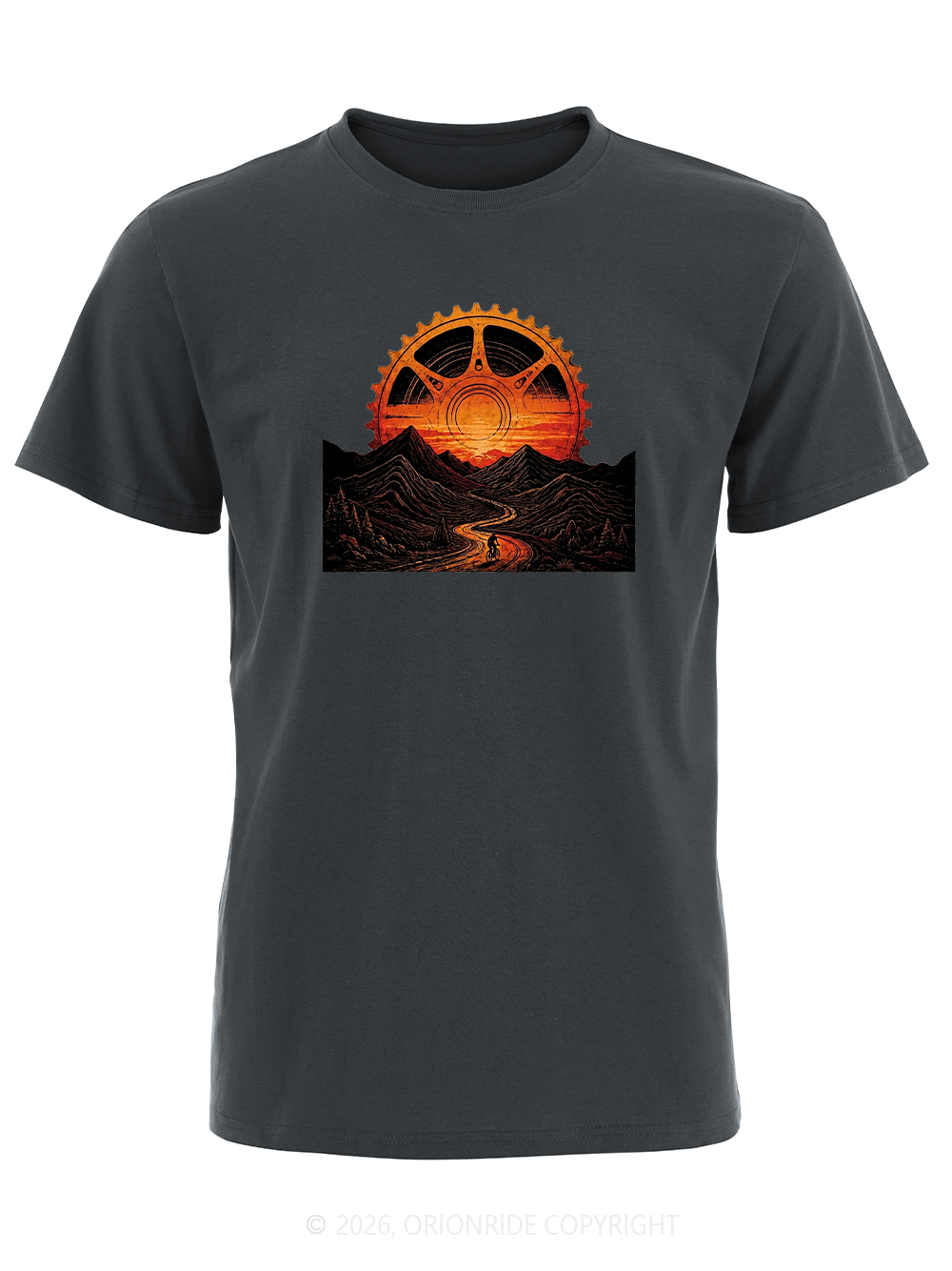 Orionride Gear Sunset Short Sleeves Bike T-Shirt