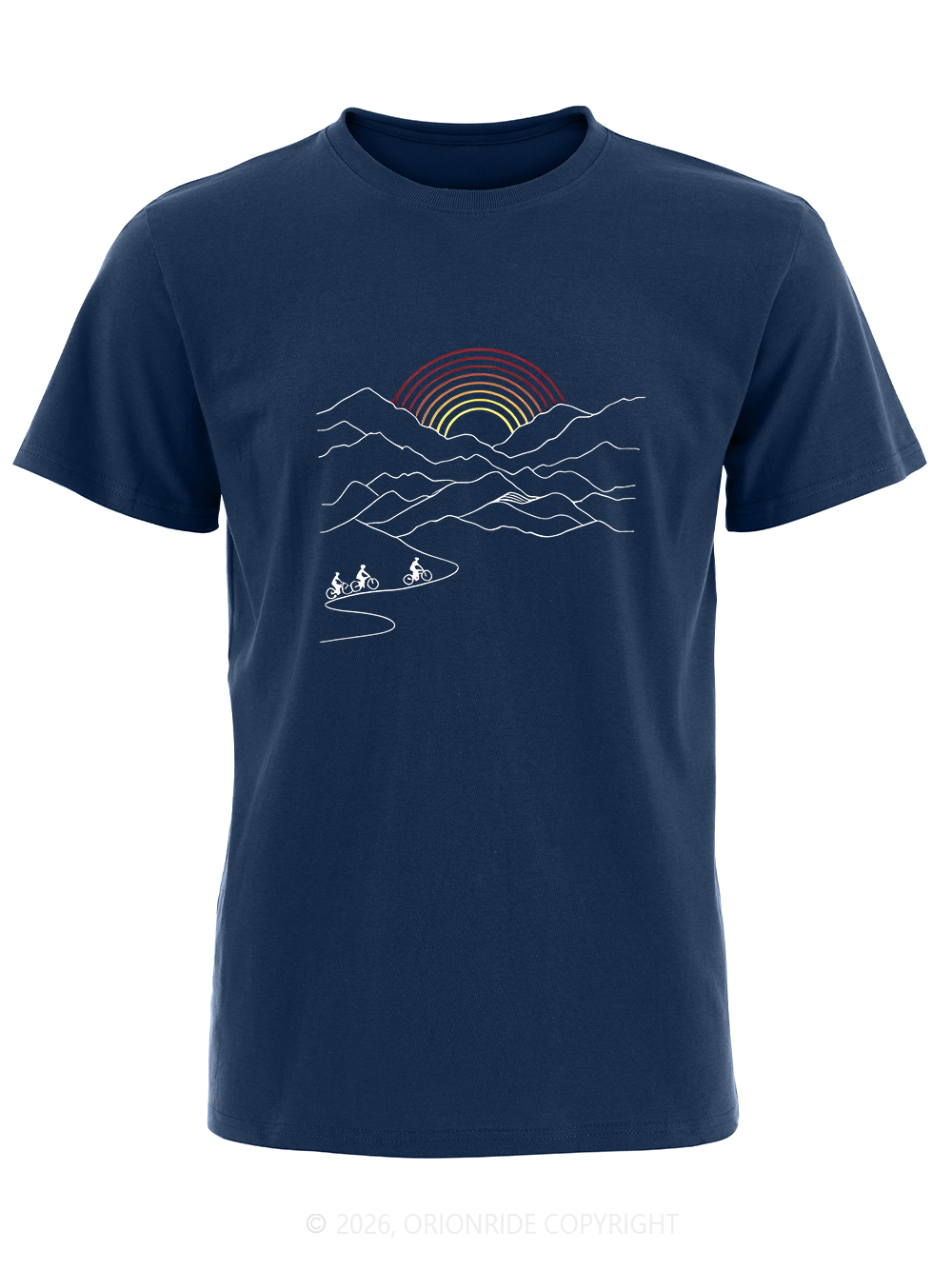 Orionride Rising Sun Short Sleeves Bike T-Shirt