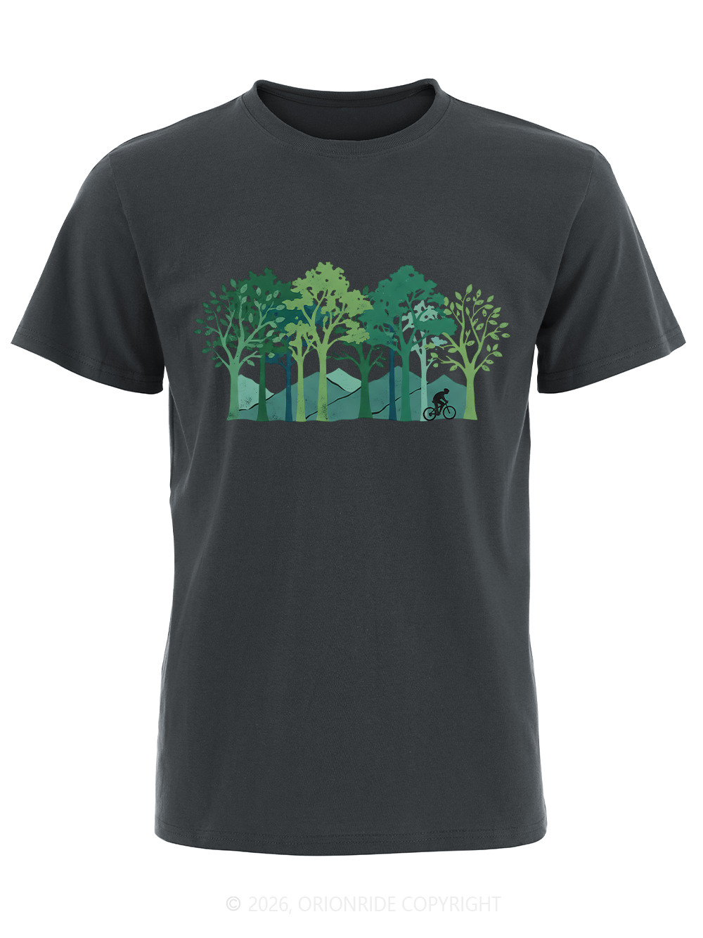 Orionride Galloping Through The Forest Short Sleeves Bike T-Shirt