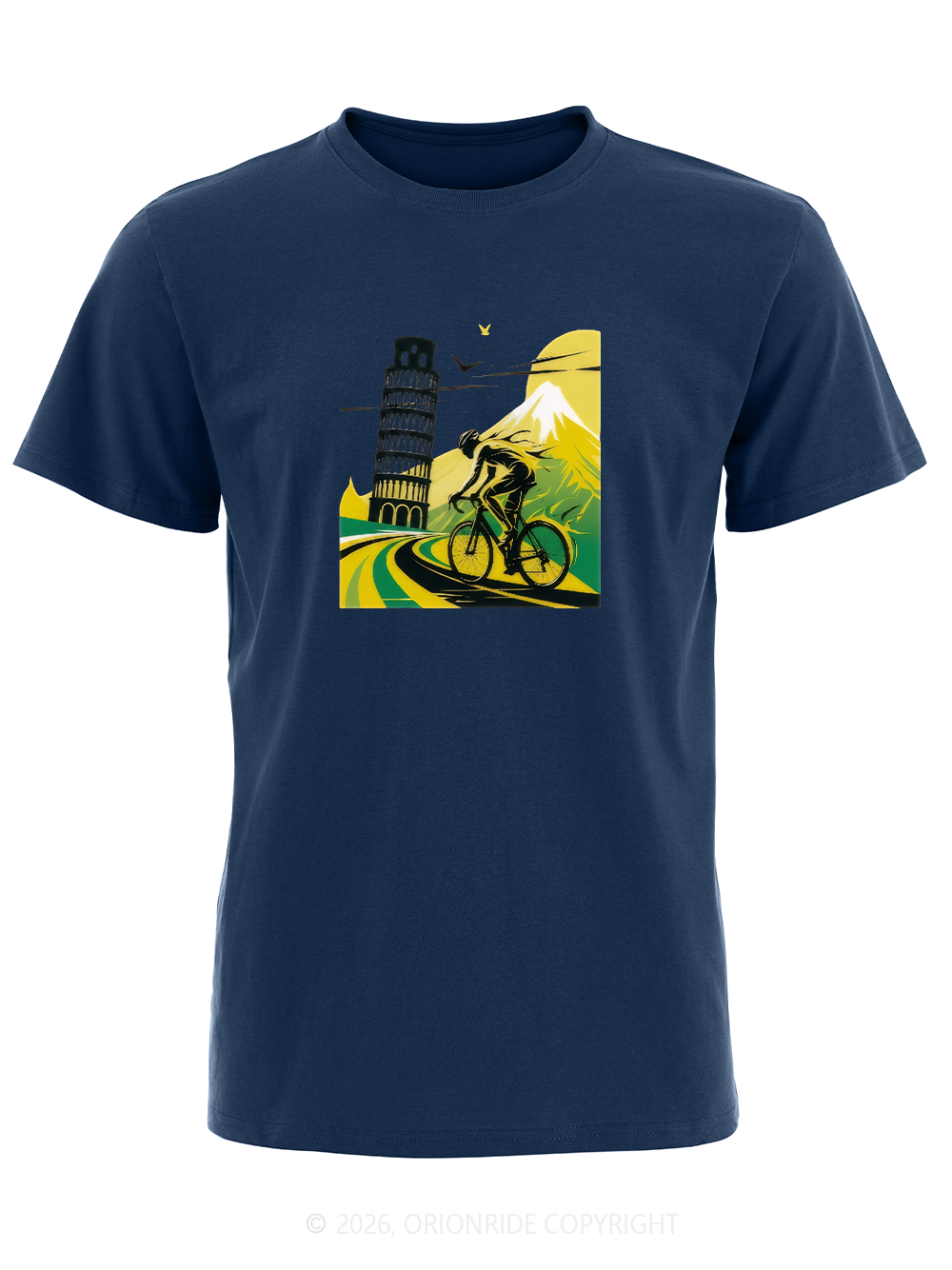 Orionride Explore Italy Short Sleeves Bike T-Shirt