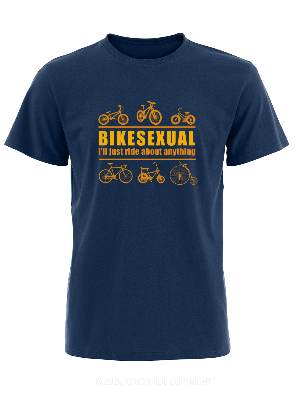 Orionride Cycling Enthusiasts Short Sleeves Bike T-Shirt