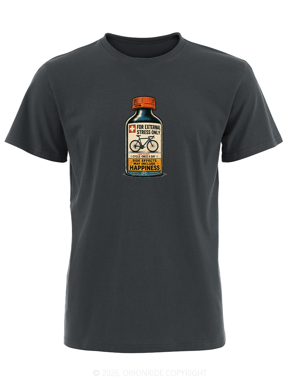Orionride For External Stress Only Short Sleeves Bike T-Shirt