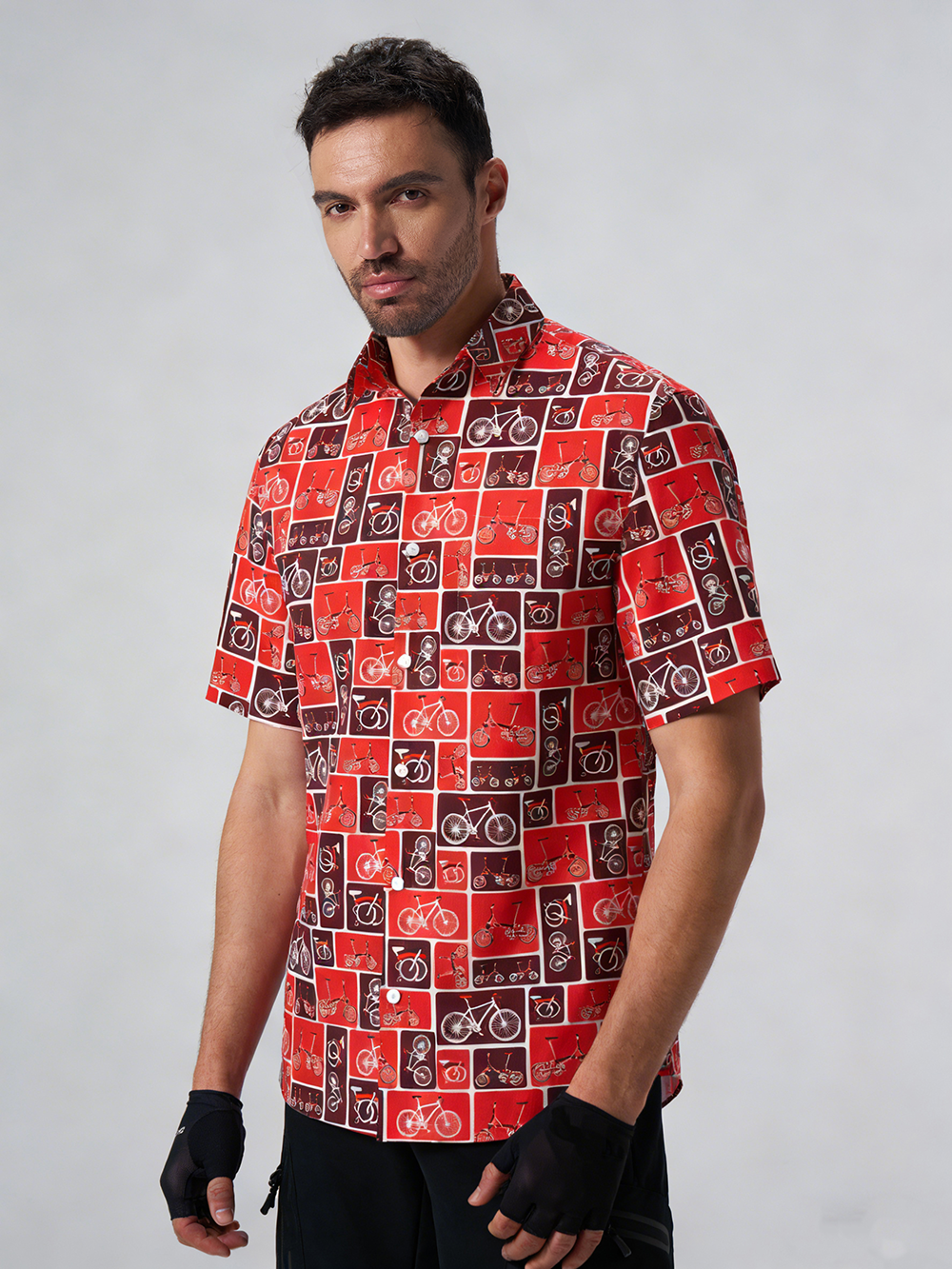 Orionride Diverse Bicycles Zipper Pockets Ultra Lightweight Short Sleeves Gravel Shirt