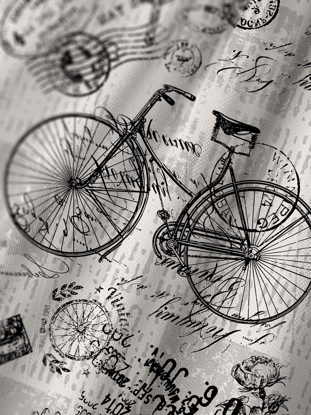 Orionride Nostalgic Bicycle Collar Mesh Jersey