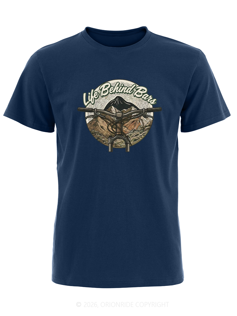 Orionride Handlebars Short Sleeves Bike T-Shirt
