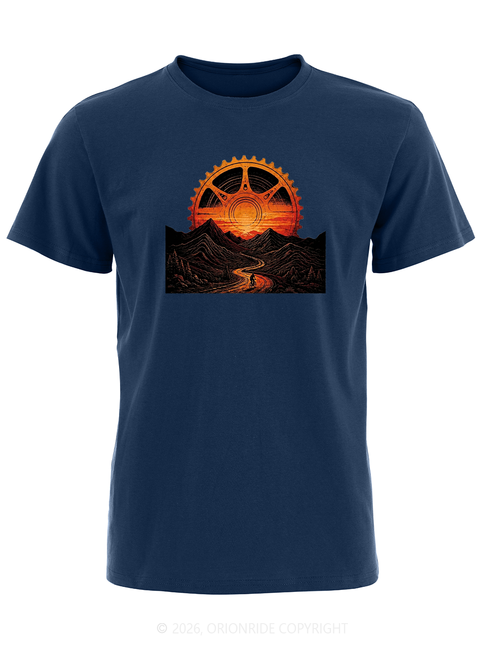 Orionride Gear Sunset Short Sleeves Bike T-Shirt