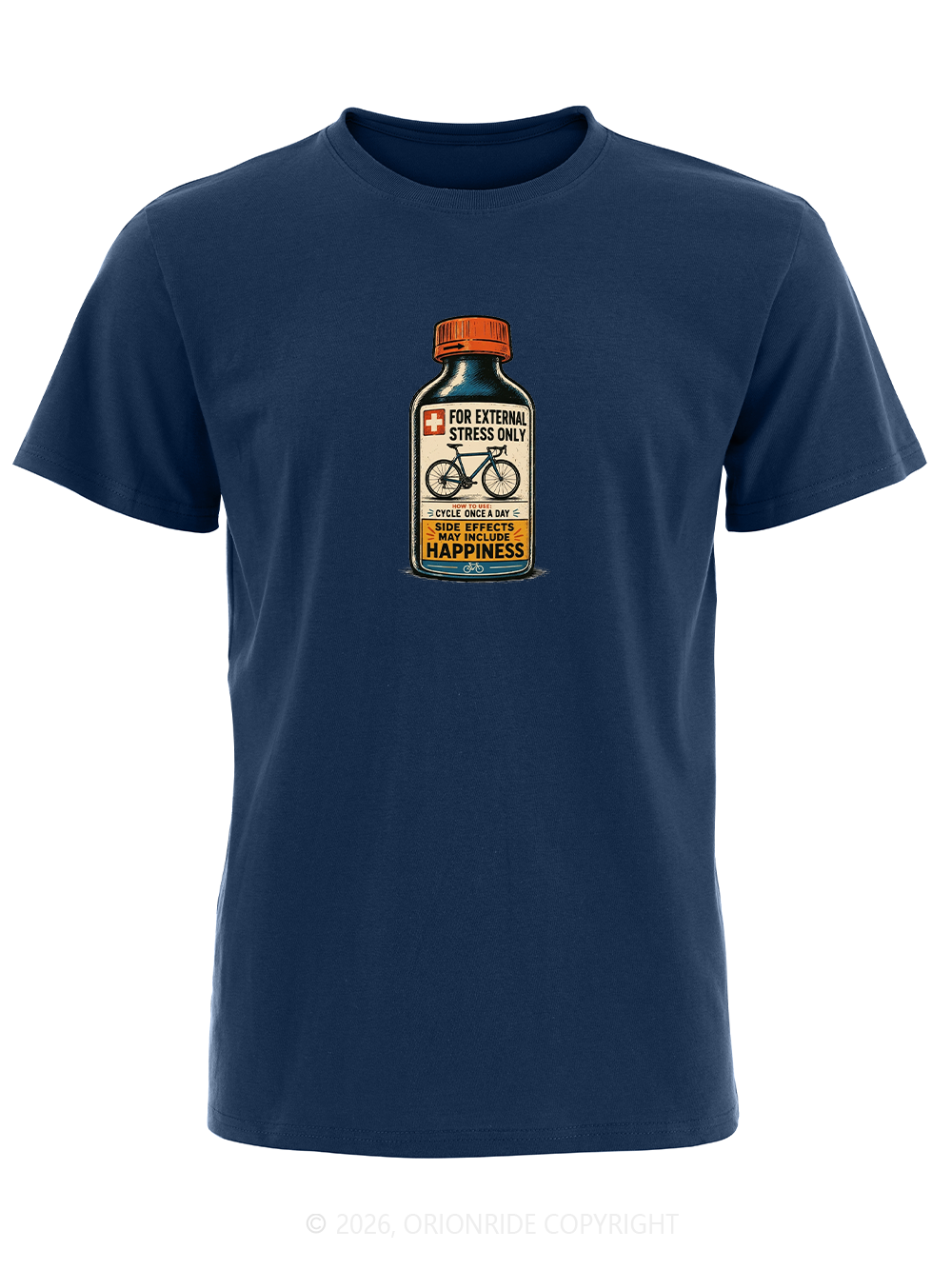 Orionride For External Stress Only Short Sleeves Bike T-Shirt