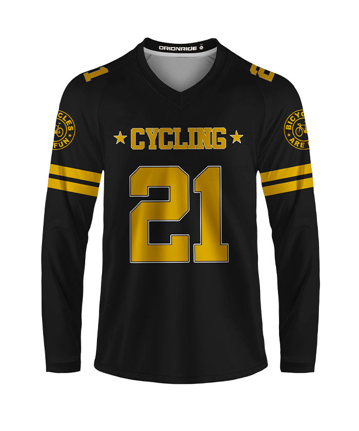 Orionride Bicycles Are Fun Long Sleeve Downhill Jersey