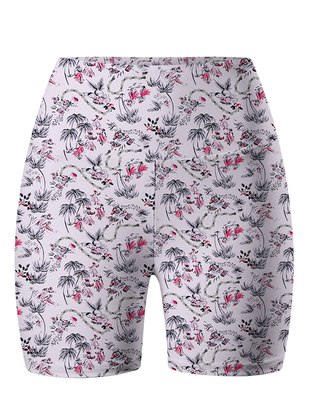 Orionride Chain And Flowers Women's Cycling Shorts