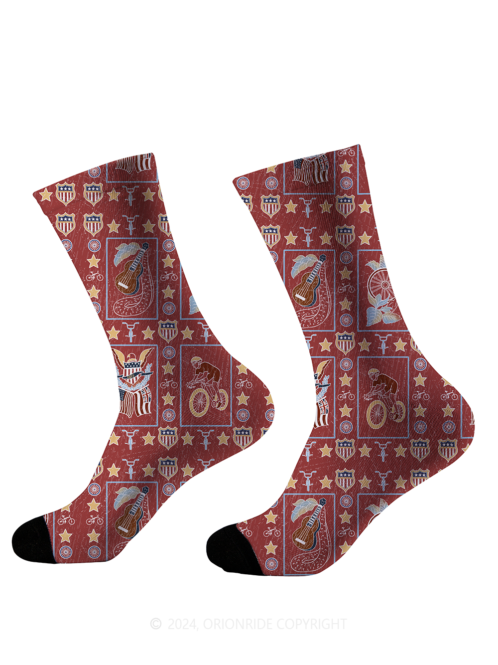 Orionride Spirit of Freedom Cycling Socks