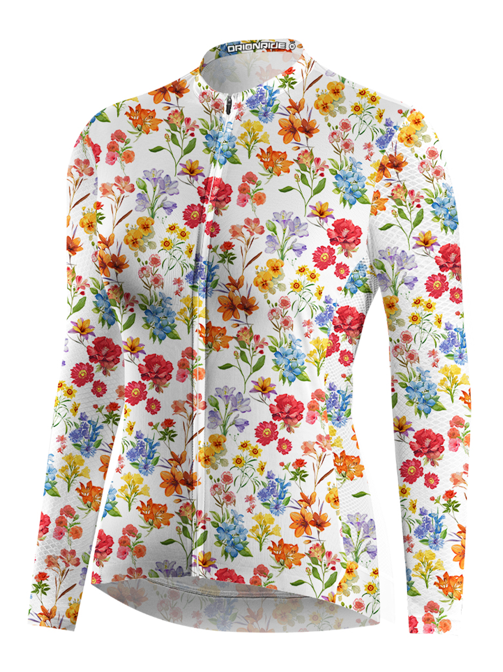 Orionride Sunshine Floral Women's Long Sleeve Cycling Jersey