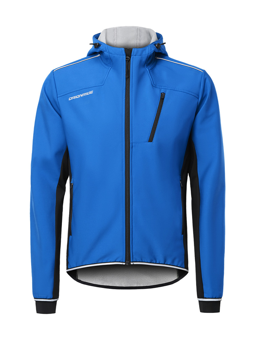 Orionride Cycling Jacket With Hood Mountain Bike Windbreaker Blue