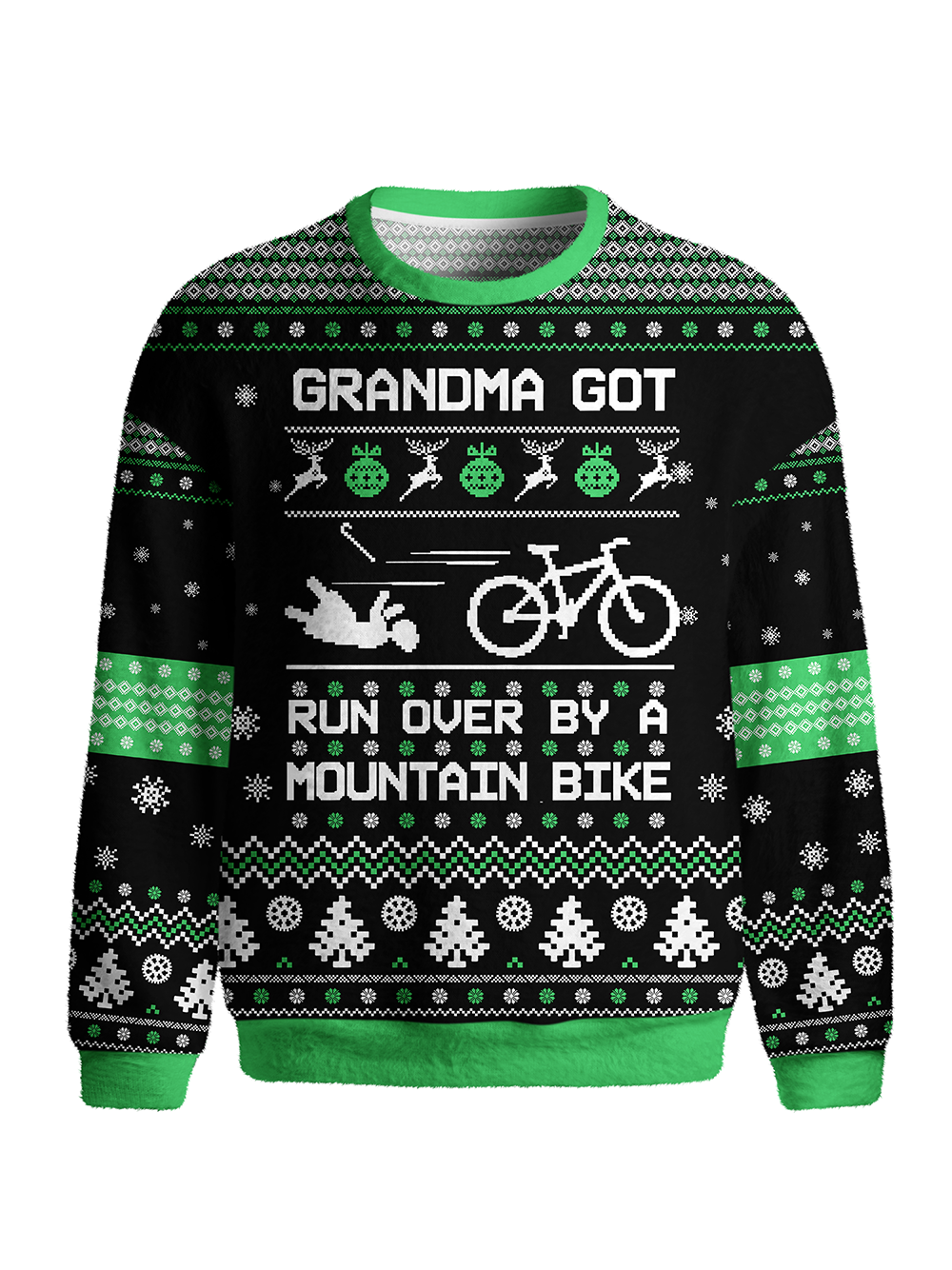 Orionride Funny Old Lady Men's Sweaters