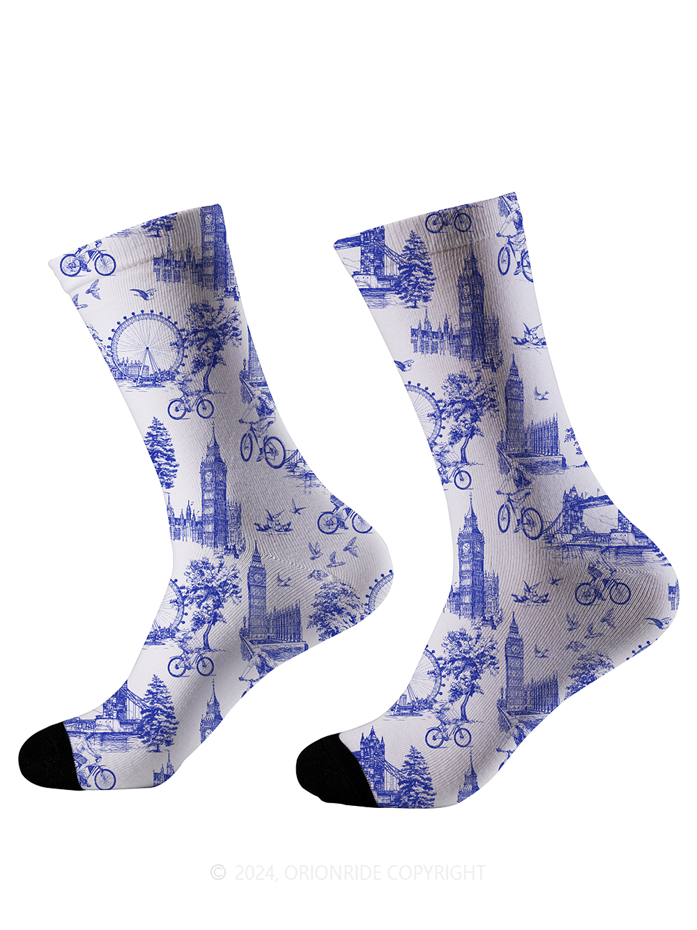 Orionride London Stories Cycling Socks