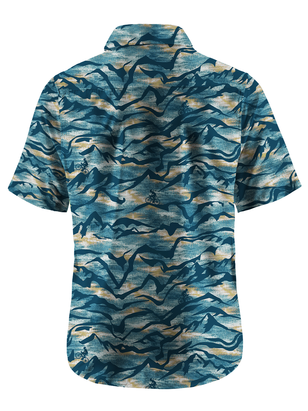 Orionride Mountain Riders Zipper Pockets Ultra Lightweight Short Sleeves Gravel Shirt