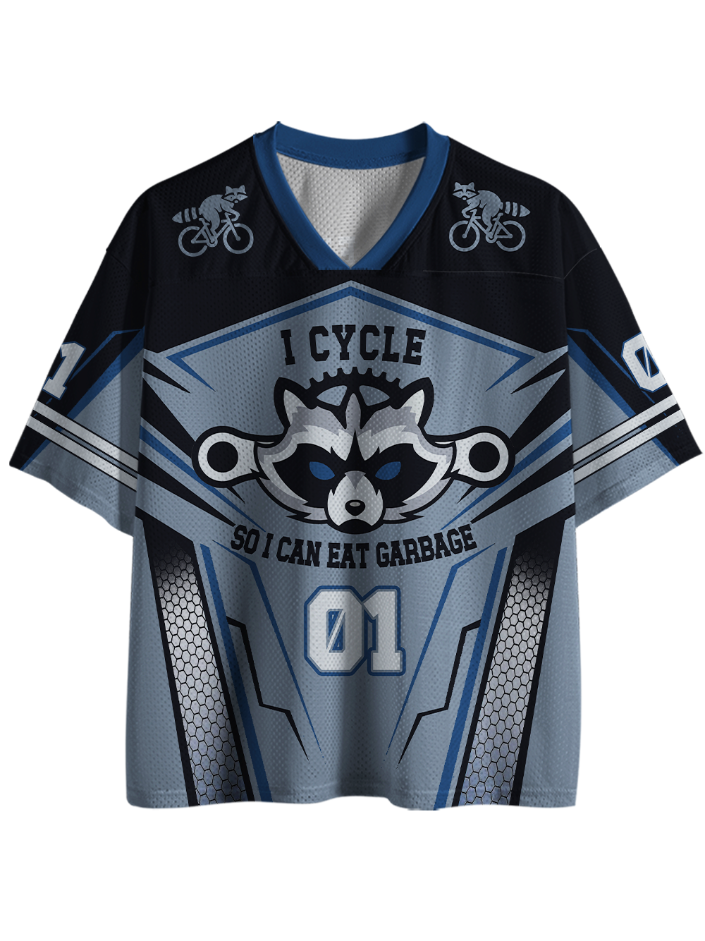 Orionride Fierce Raccoon Mesh Jersey
