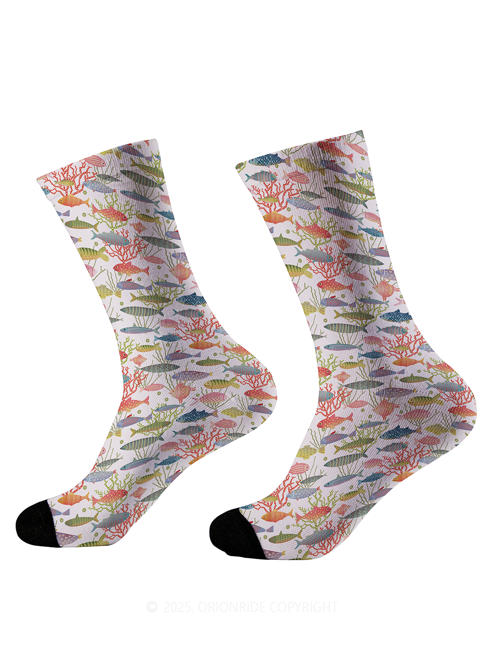 Orionride Coral Chain Cycling Socks
