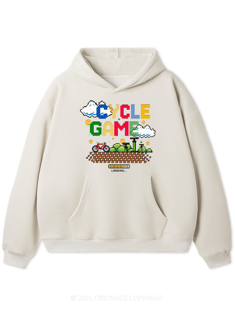 Orionride Cycle Game Women's Fleece Hoodie