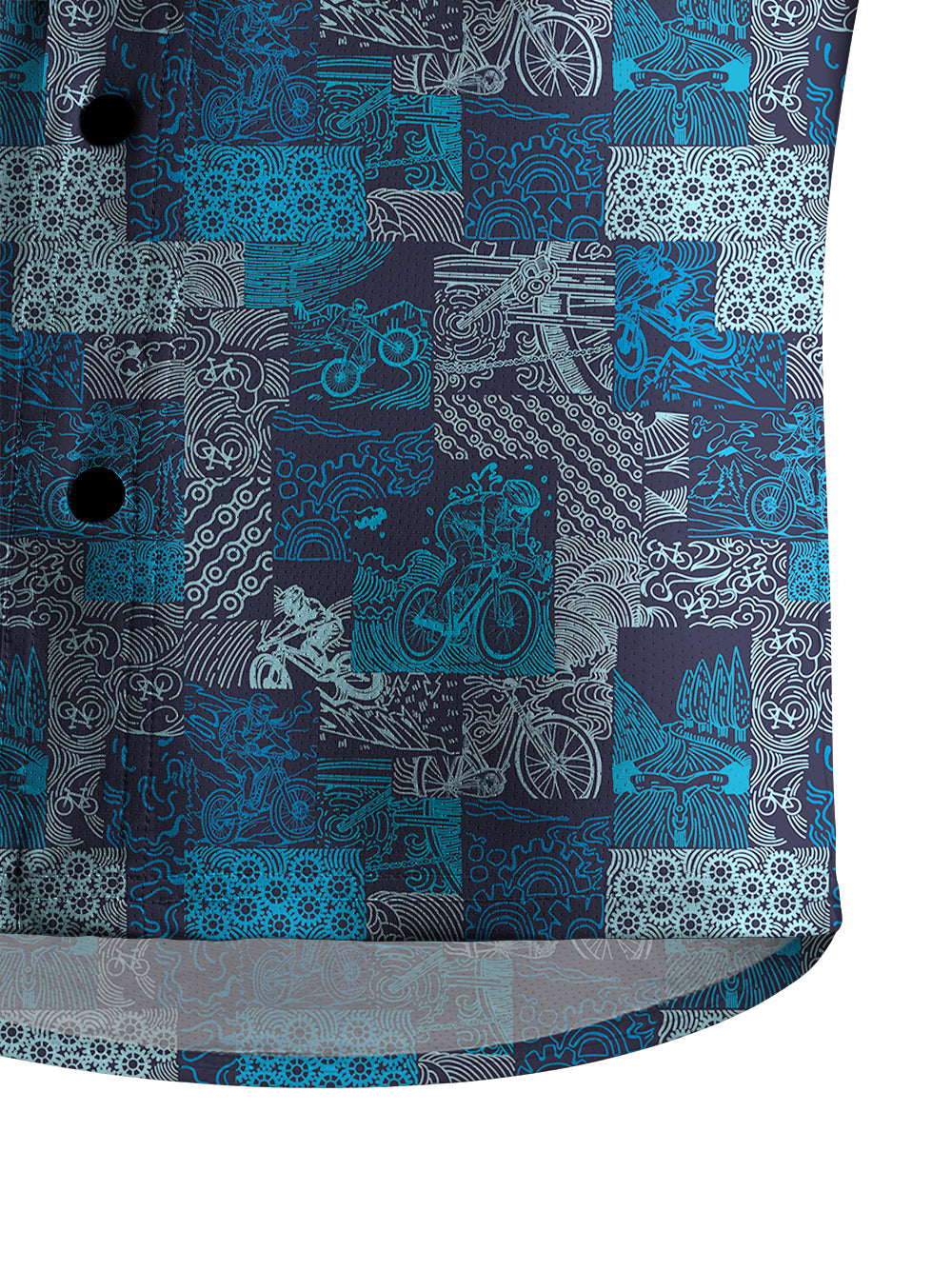 Orionride Fun Ride Men's Stretchy Breathable Long Sleeve Gravel Shirt