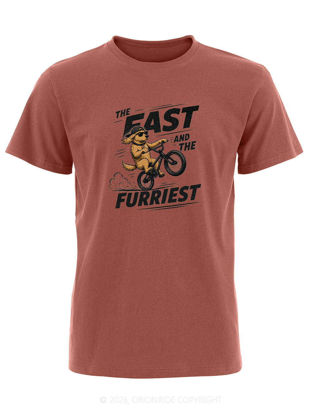 Orionride The Fast And The Furriest Short Sleeves Bike T-Shirt