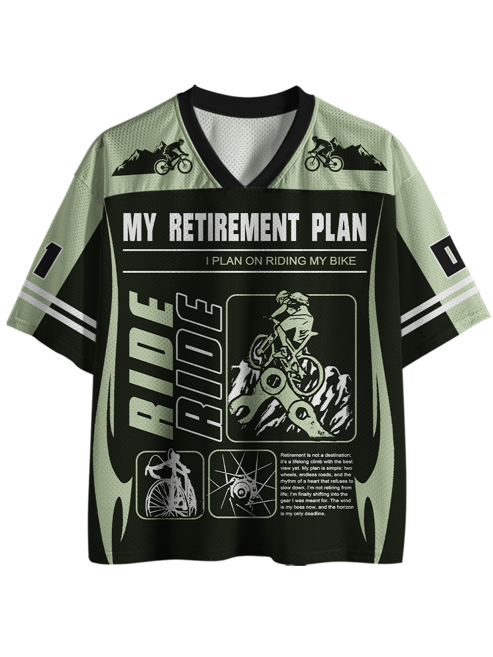Orionride My Retirement Plan Mesh Jersey