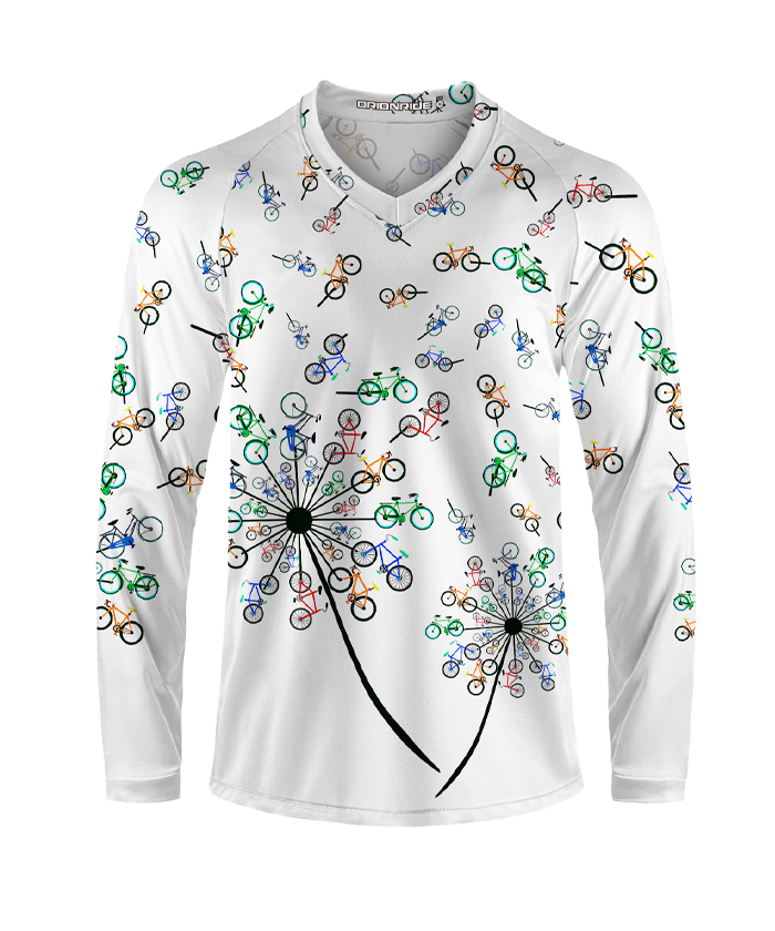 Orionride Dandelion Bike Long Sleeve Downhill Jersey