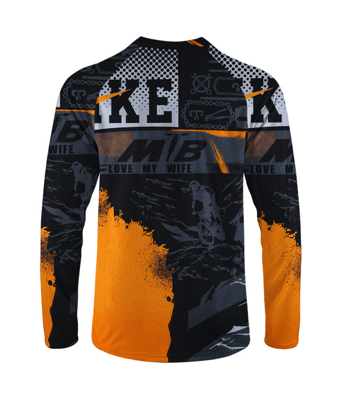 Orionride Determination To Ride Long Sleeve Downhill Jersey