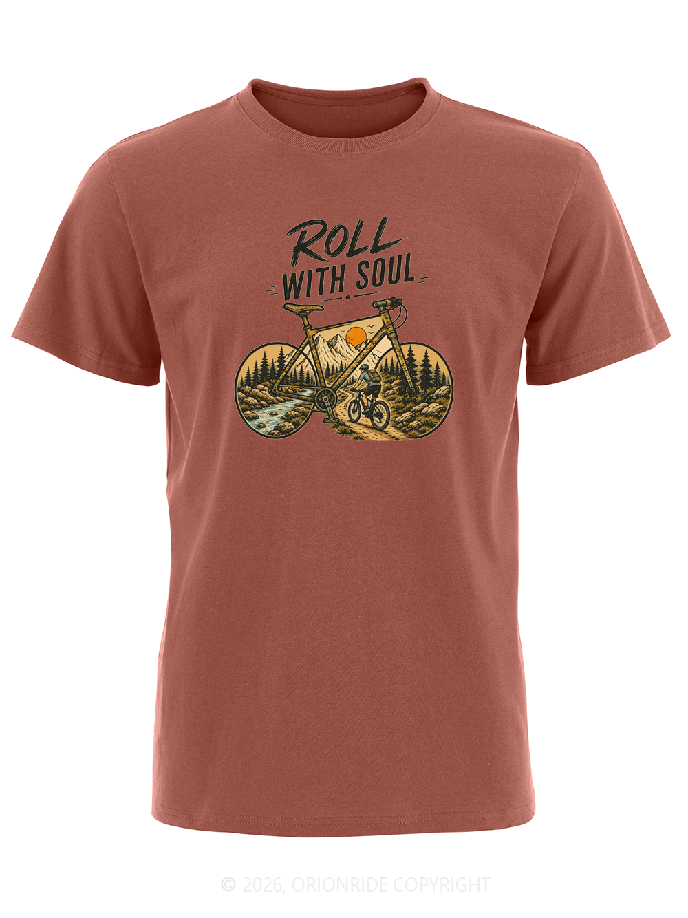 Orionride Soul Wheel Short Sleeves Bike T-Shirt