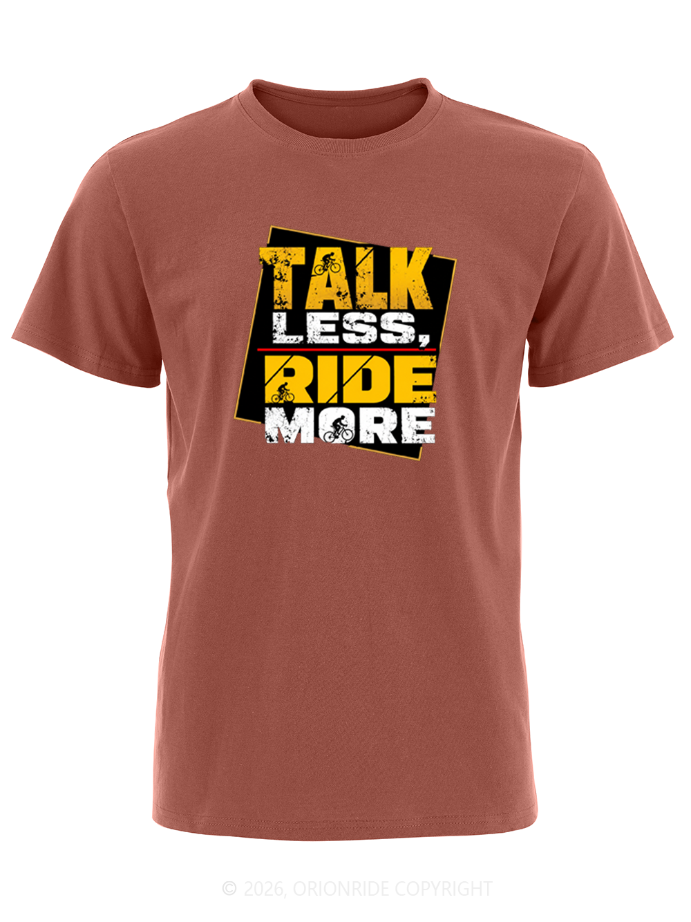 Orionride Word Ride Shadow Short Sleeves Bike T-Shirt