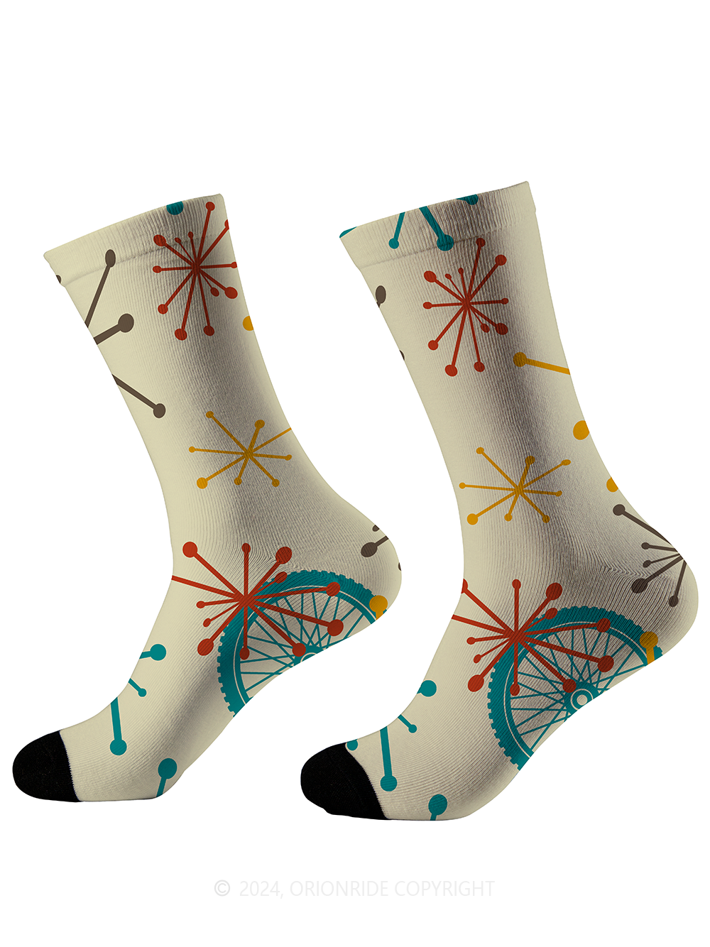 Orionride Atomic Boomerang Cycling Socks