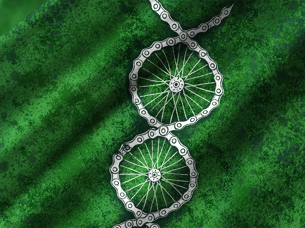 Orionride DNA Chain Long Sleeve Downhill Jersey