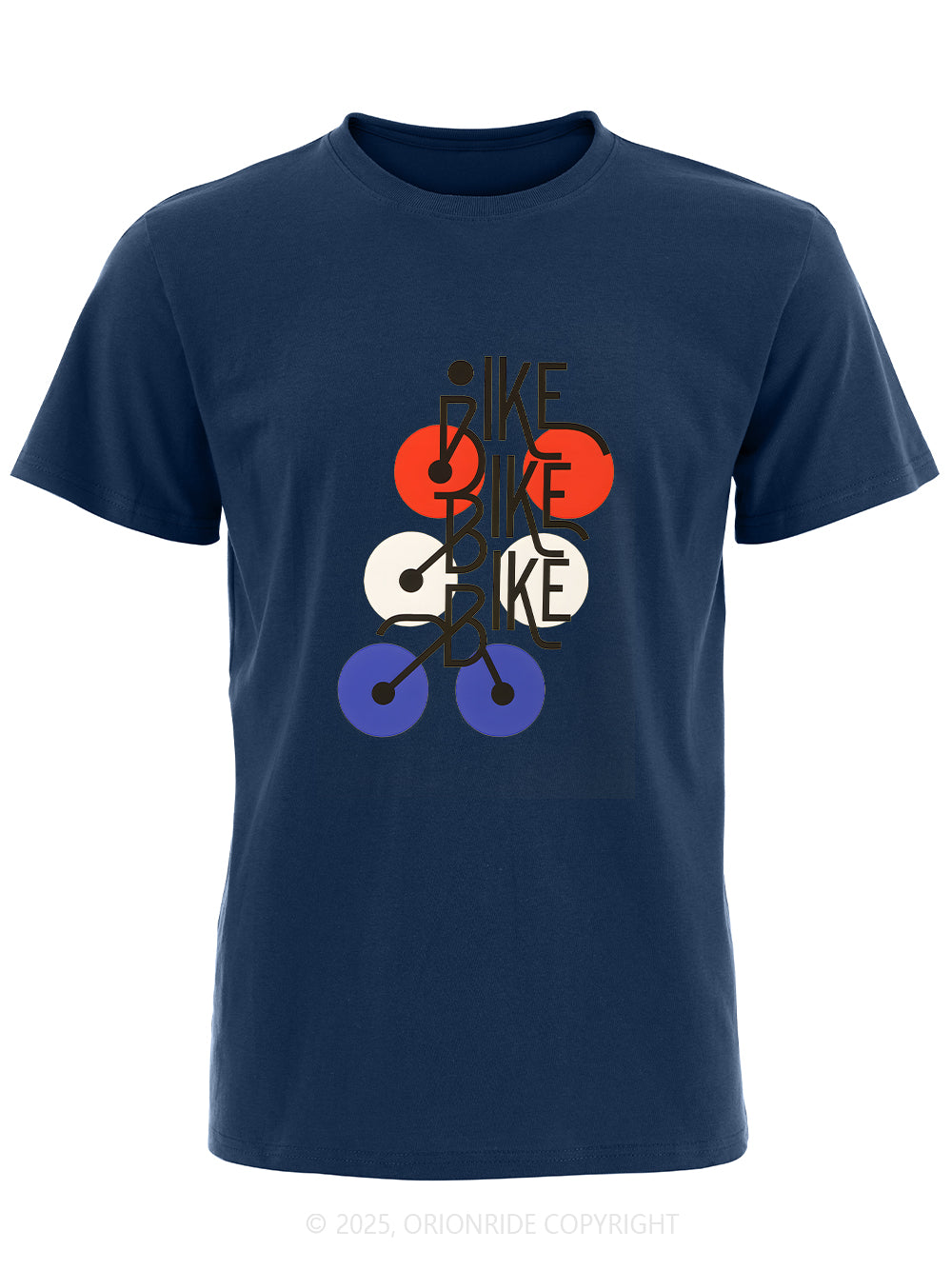 Orionride Unique Frame Short Sleeves Bike T-Shirt