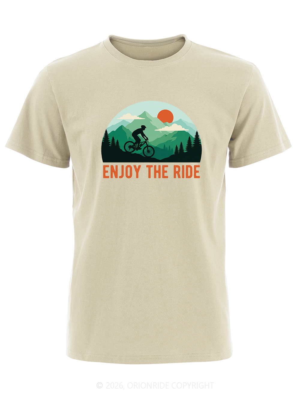 Orionride Enjoy The Ride Short Sleeves Bike T-Shirt