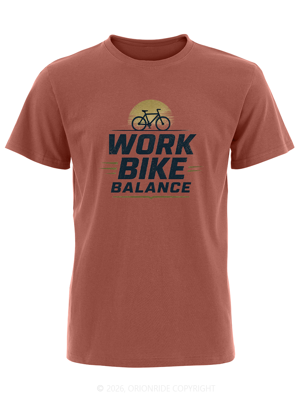 Orionride Work Bike Balance Short Sleeves Bike T-Shirt