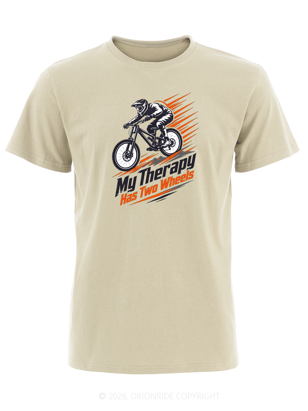 Orionride Two-Wheel Cure Short Sleeves Bike T-Shirt