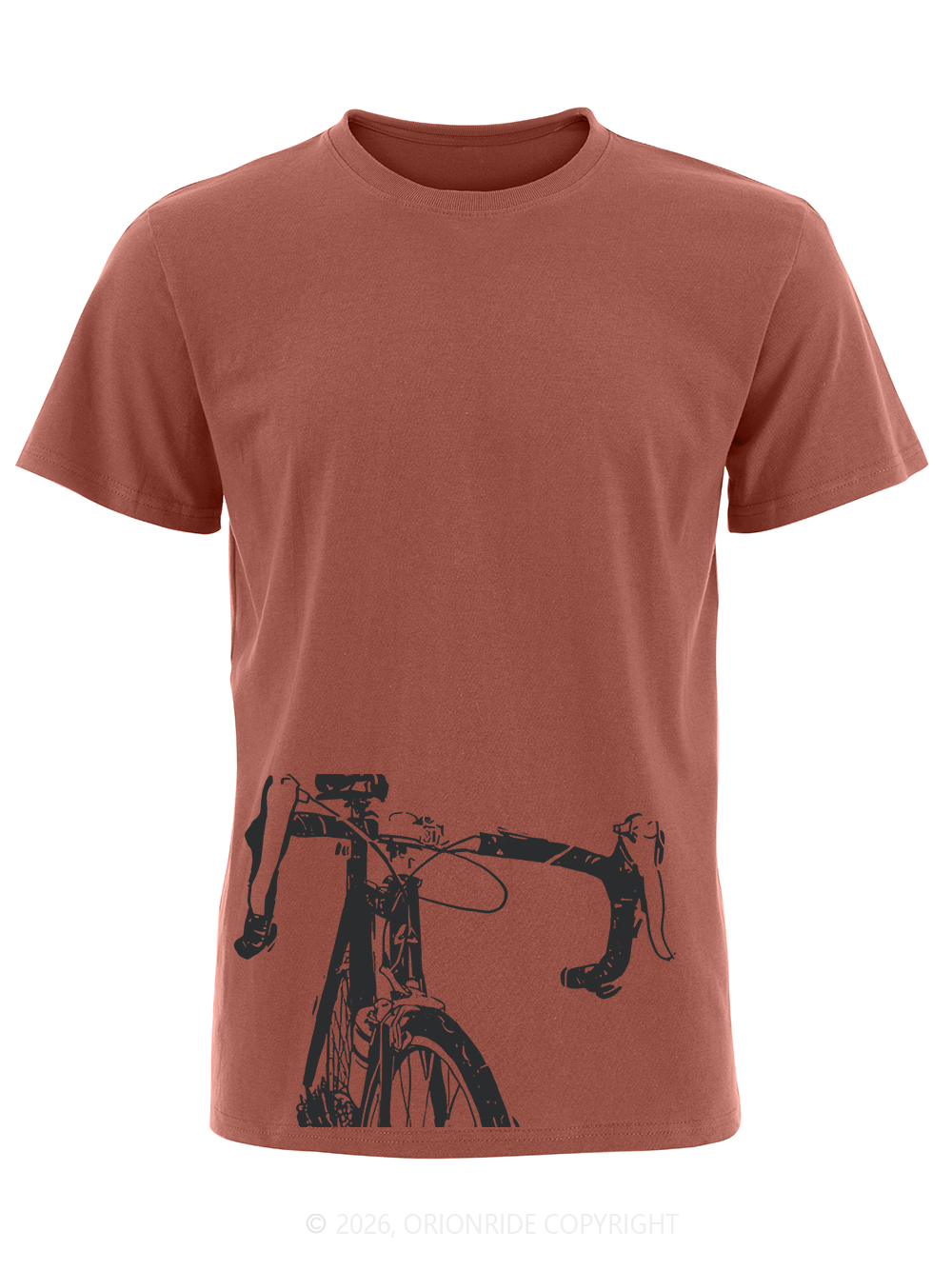 Orionride Bicycle Handlebars Short Sleeves Bike T-Shirt