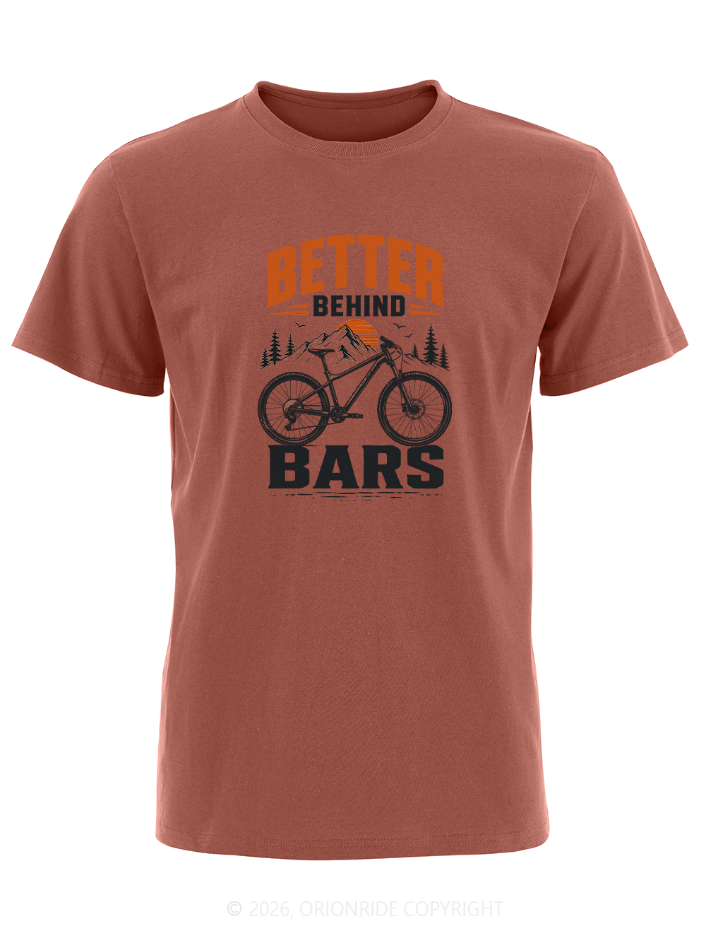 Orionride Better Behind Bars Short Sleeves Bike T-Shirt