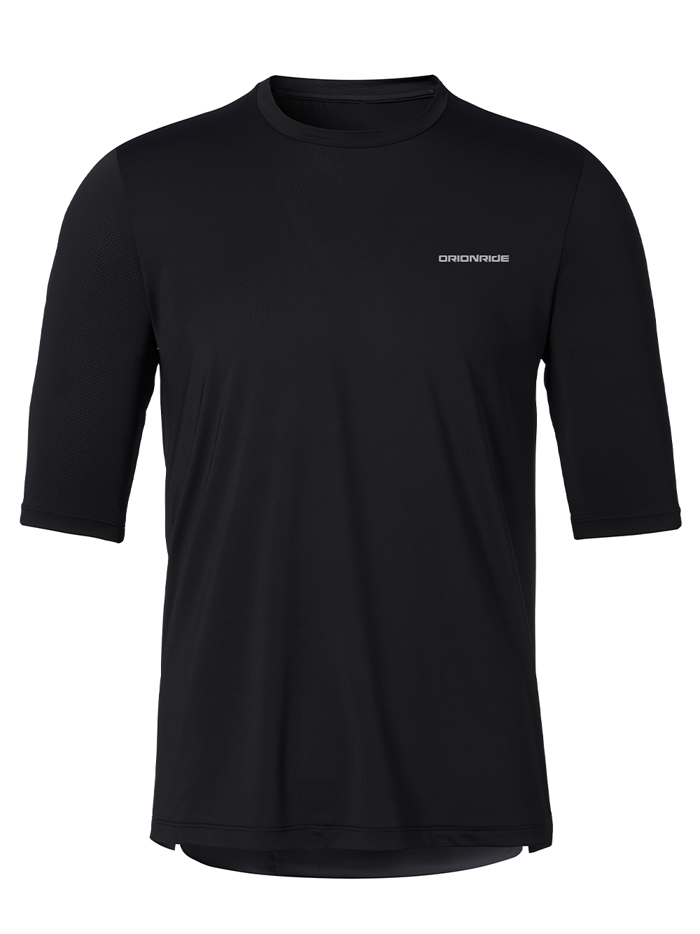 Orionride Men's Breathable Short Sleeve Technical Tee Black