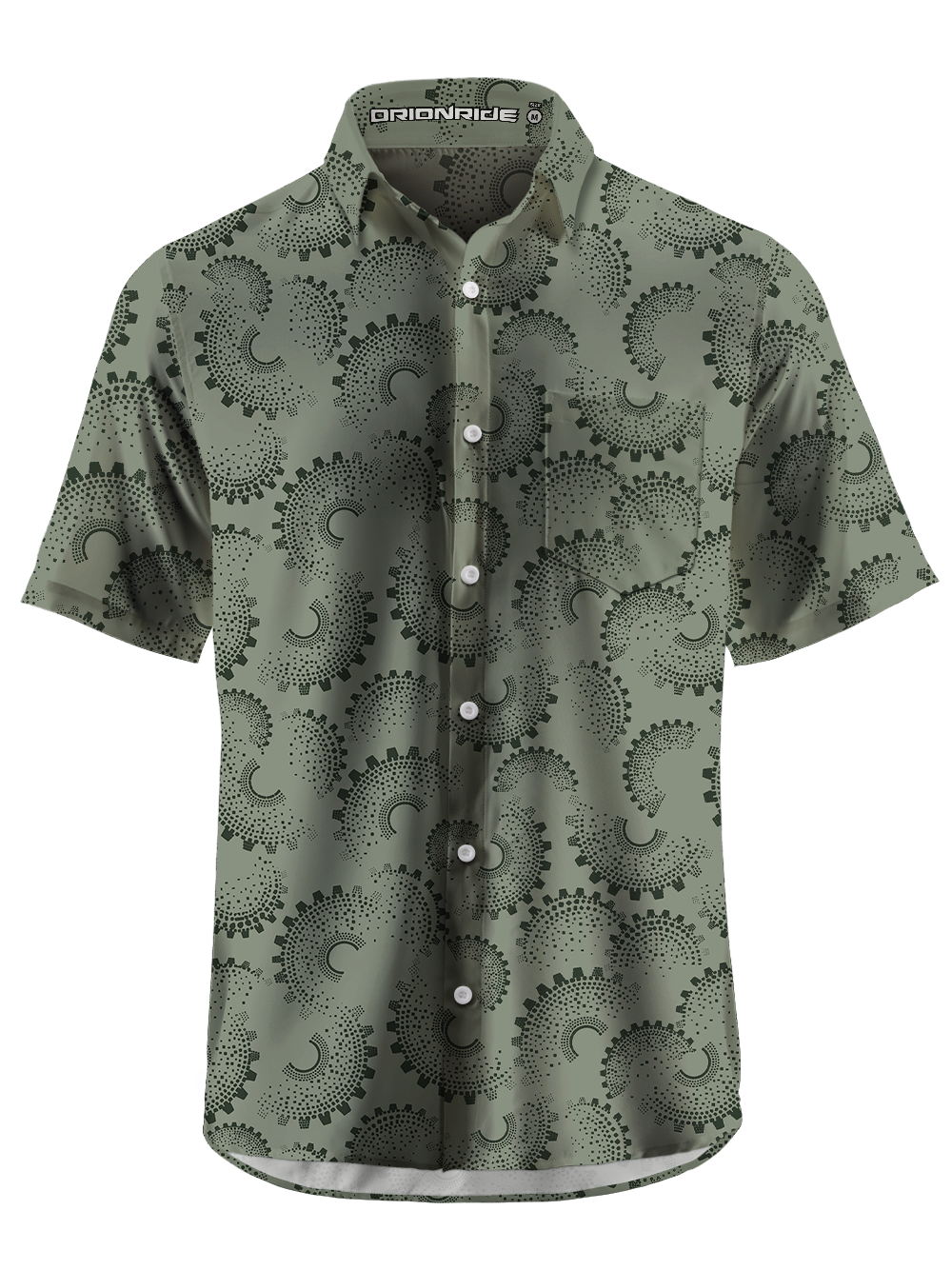 Orionride Concentric Gears Zipper Pockets Ultra Lightweight Short Sleeves Gravel Shirt