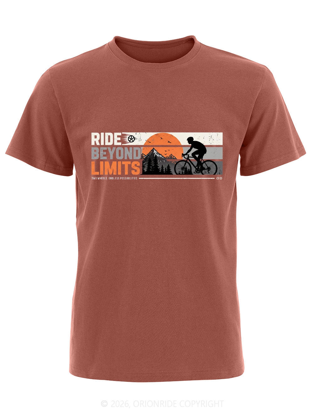 Orionride Beyond Limit Ride Short Sleeves Bike T-Shirt