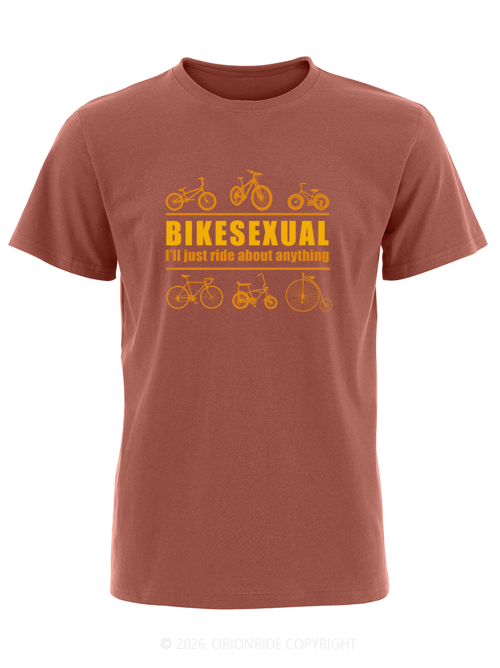 Orionride Cycling Enthusiasts Short Sleeves Bike T-Shirt