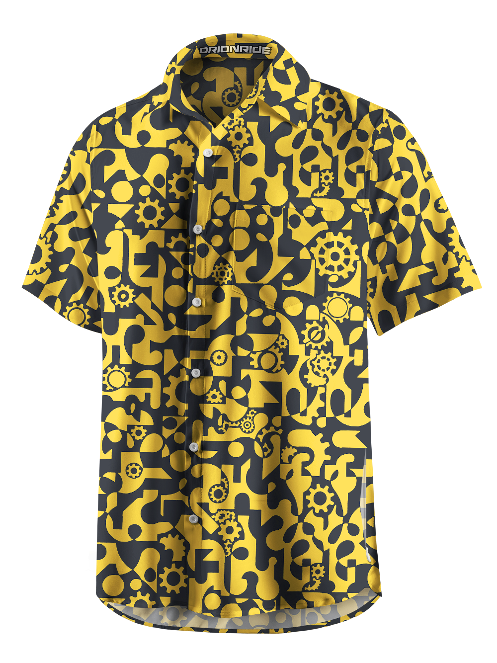 Orionride Gear Puzzle Zipper Pockets Ultra Lightweight Short Sleeves Gravel Shirt