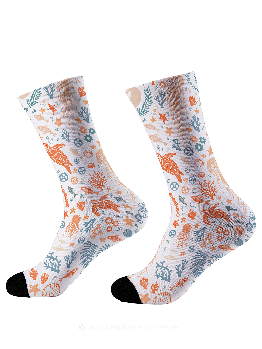 Orionride Ocean Paradise Cycling Socks