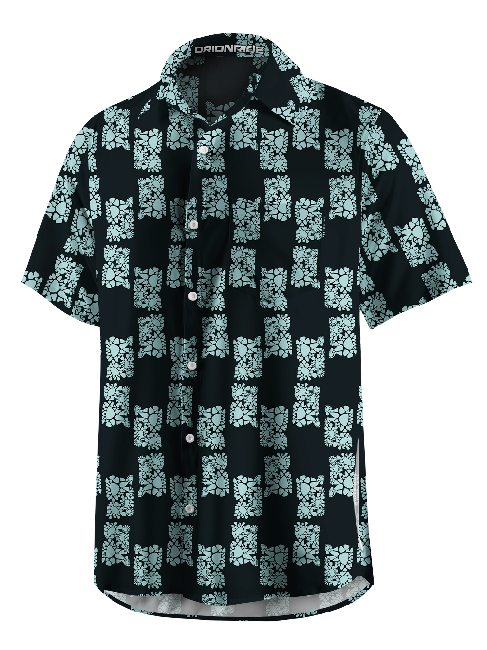 Orionride Ancient Totems Zipper Pockets Ultra Lightweight Short Sleeves Gravel Shirt