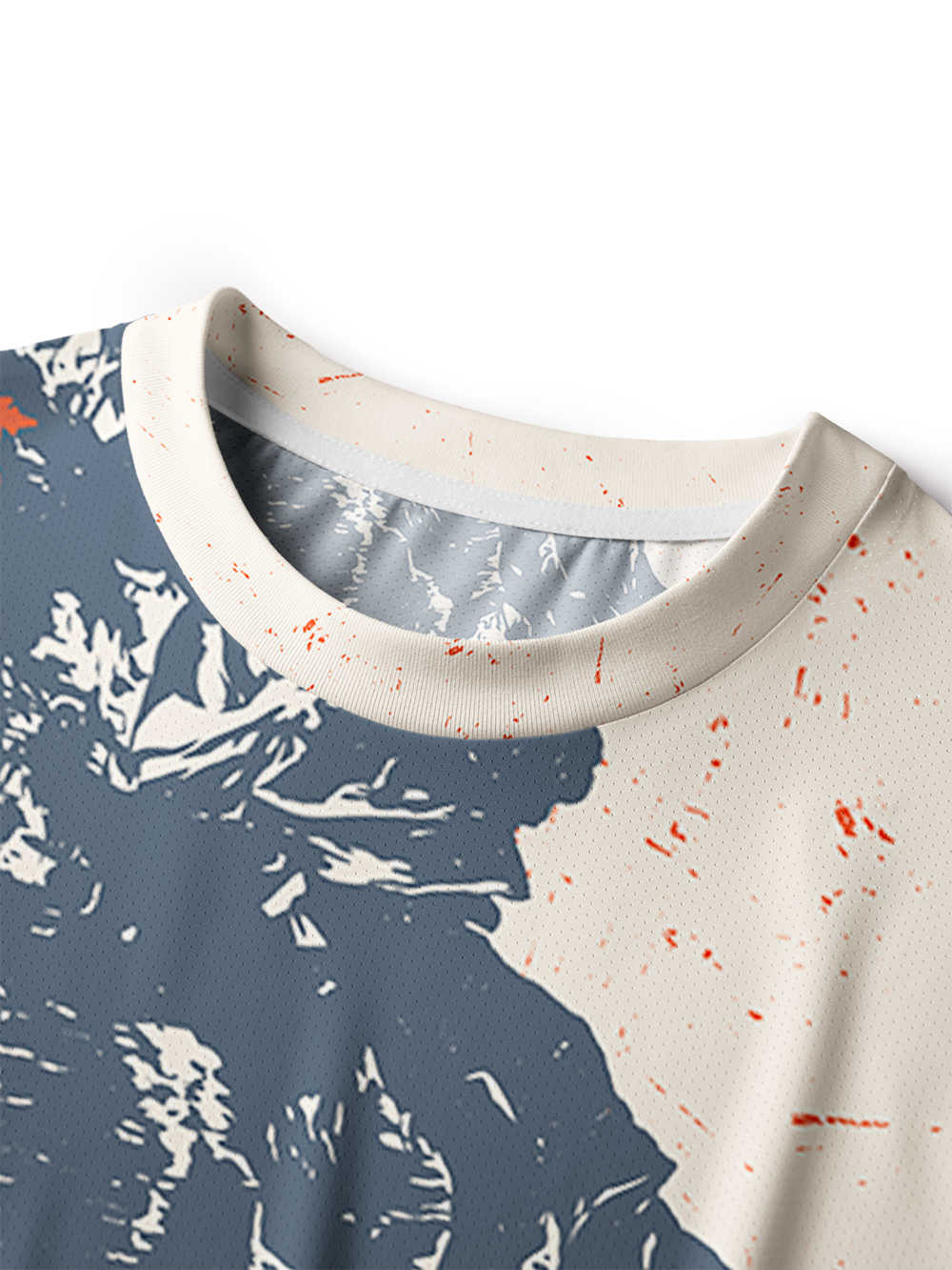 Orionride Mountain Reflection Men's Breathable Short Sleeve Technical Tee