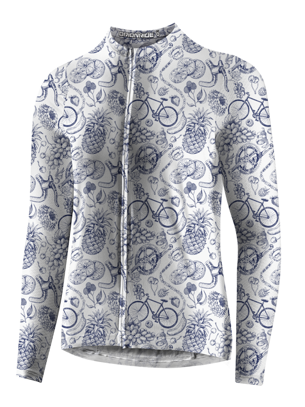 Orionride Fruit Collection Long Sleeve Cycling Jersey