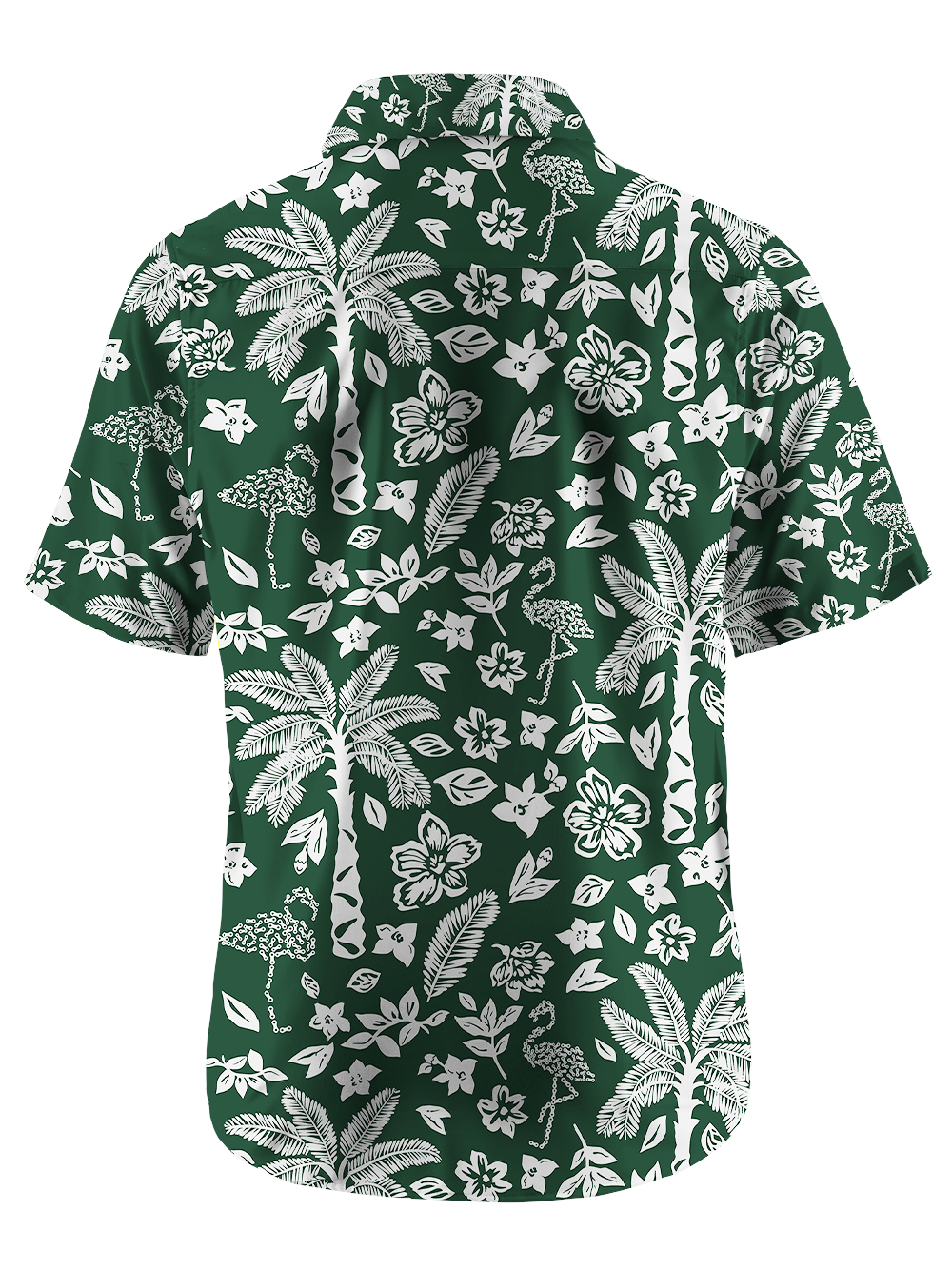 Orionride Under The Coconut Tree Zipper Pockets Ultra Lightweight Short Sleeves Gravel Shirt